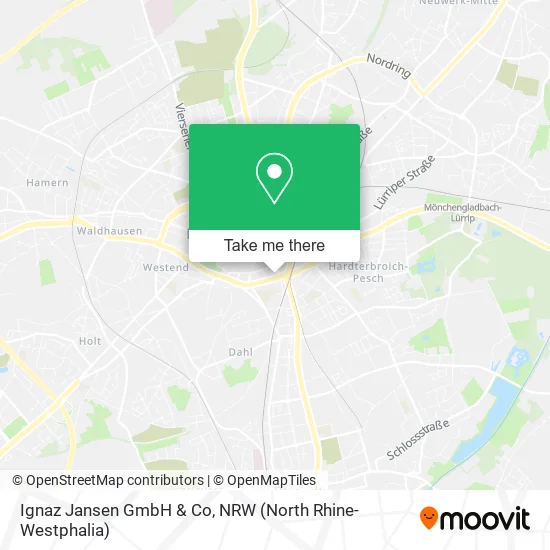 Карта Ignaz Jansen GmbH & Co