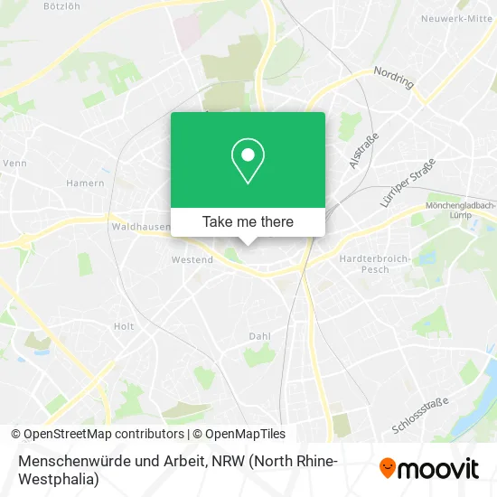 Карта Menschenwürde und Arbeit