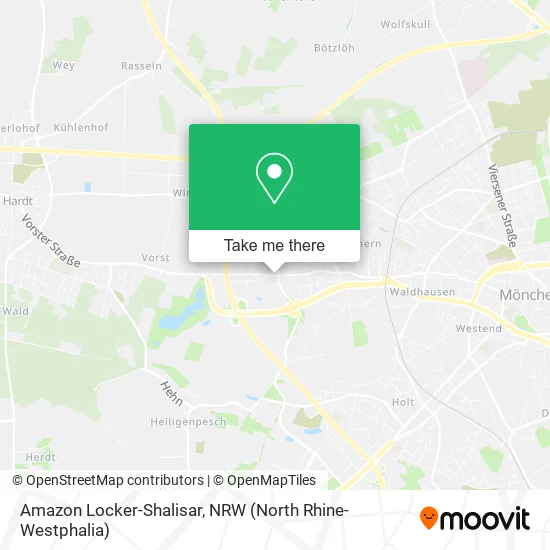 Карта Amazon Locker-Shalisar
