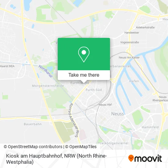 Карта Kiosk am Hauptbahnhof