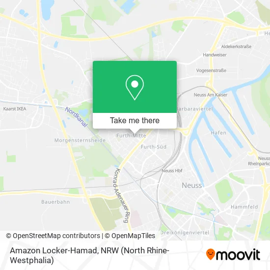 Карта Amazon Locker-Hamad