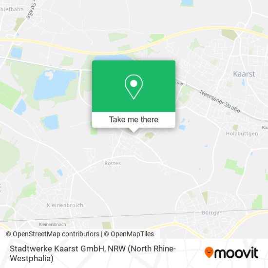 Stadtwerke Kaarst GmbH map