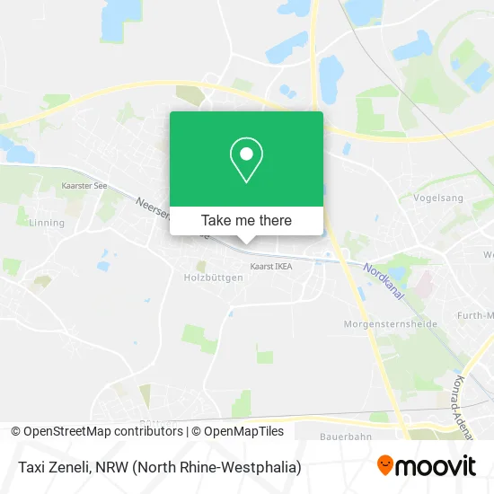 Карта Taxi Zeneli