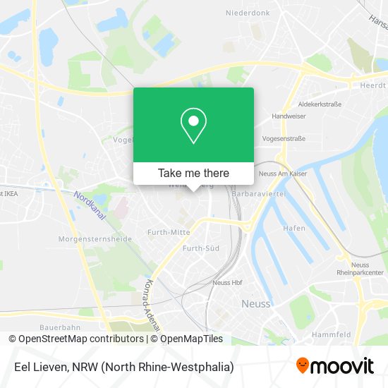 Eel Lieven map