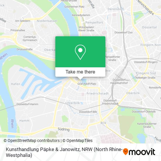 Kunsthandlung Päpke & Janowitz map