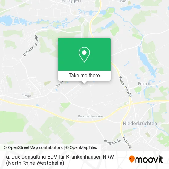 Карта a. Düx Consulting EDV für Krankenhäuser