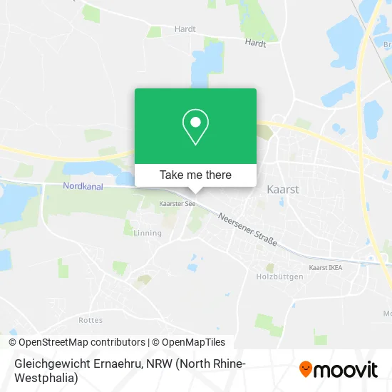 Карта Gleichgewicht Ernaehru