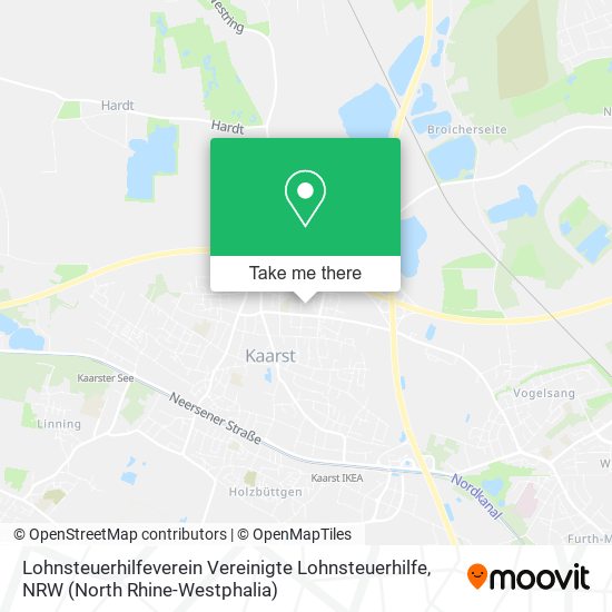 Lohnsteuerhilfeverein Vereinigte Lohnsteuerhilfe map