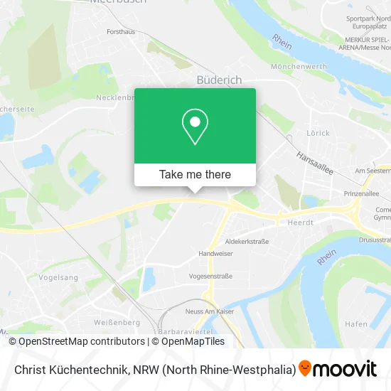 Christ Küchentechnik map