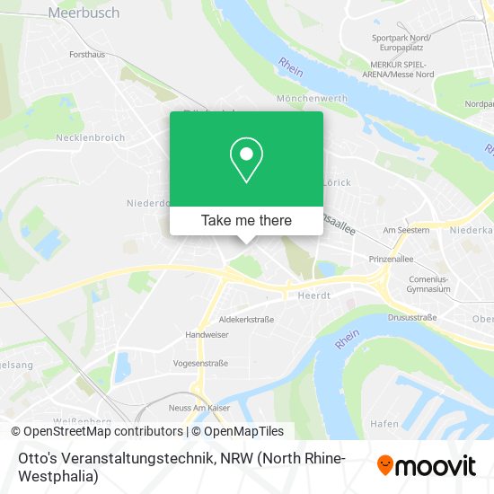 Otto's Veranstaltungstechnik map