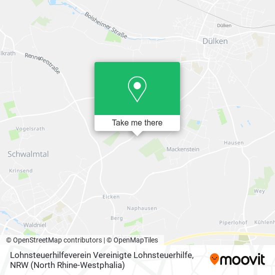 Lohnsteuerhilfeverein Vereinigte Lohnsteuerhilfe map