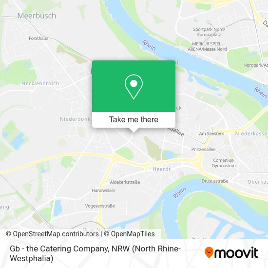 Карта Gb - the Catering Company