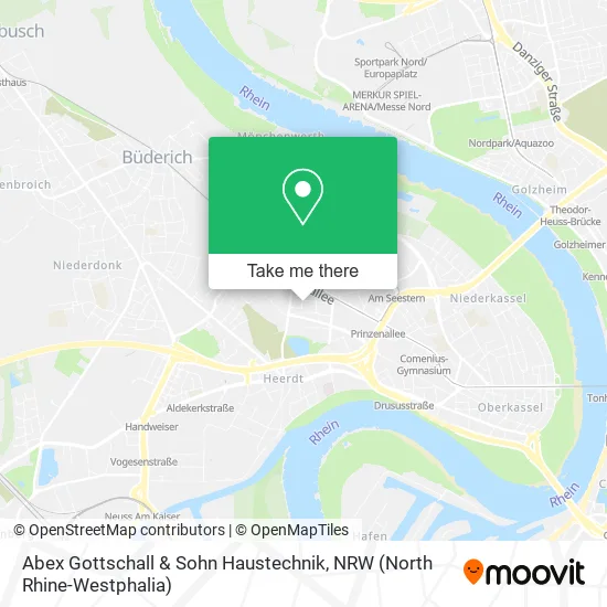 Карта Abex Gottschall & Sohn Haustechnik