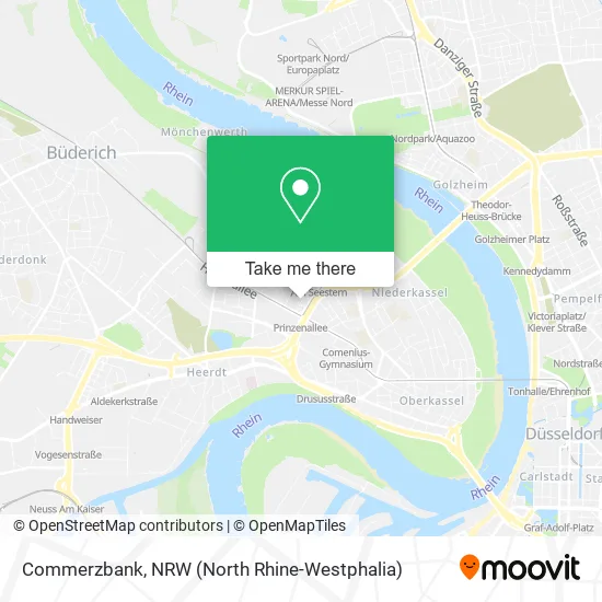 Карта Commerzbank