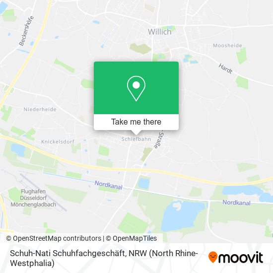 Schuh-Nati Schuhfachgeschäft map