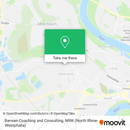 Карта Bensen Coaching and Consulting
