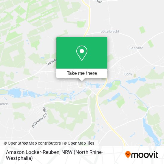 Amazon Locker-Reuben map