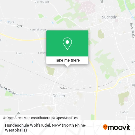 Карта Hundeschule Wolfsrudel