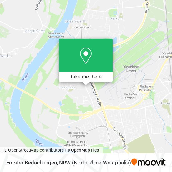 Förster Bedachungen map