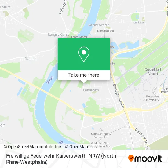 Карта Freiwillige Feuerwehr Kaiserswerth