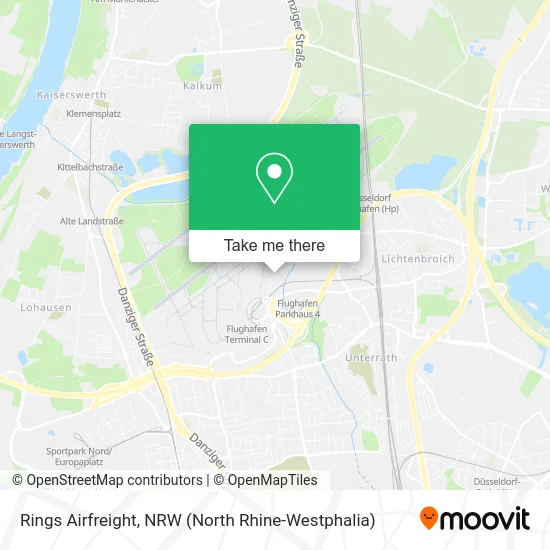 Карта Rings Airfreight