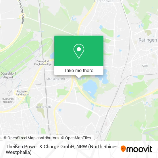 Карта Theißen Power & Charge GmbH