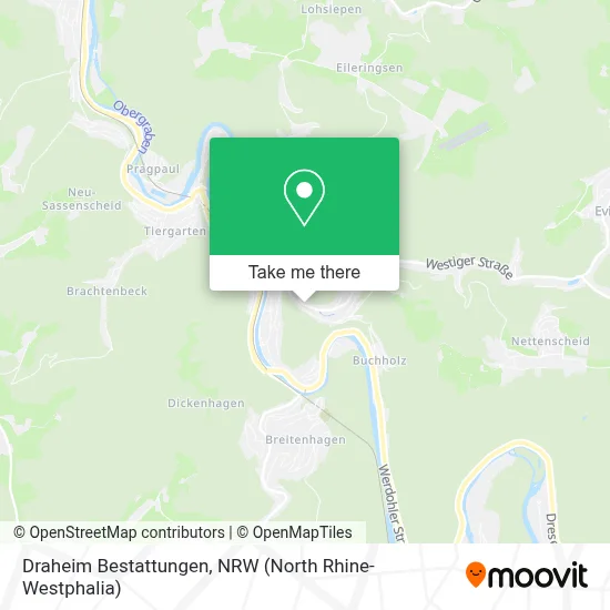 Draheim Bestattungen map