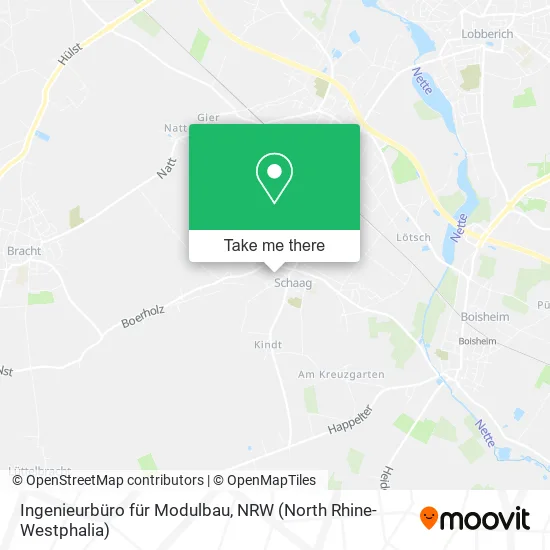 Карта Ingenieurbüro für Modulbau