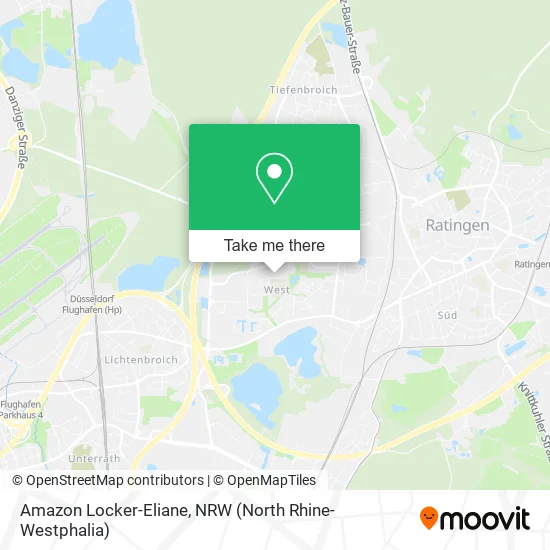 Карта Amazon Locker-Eliane