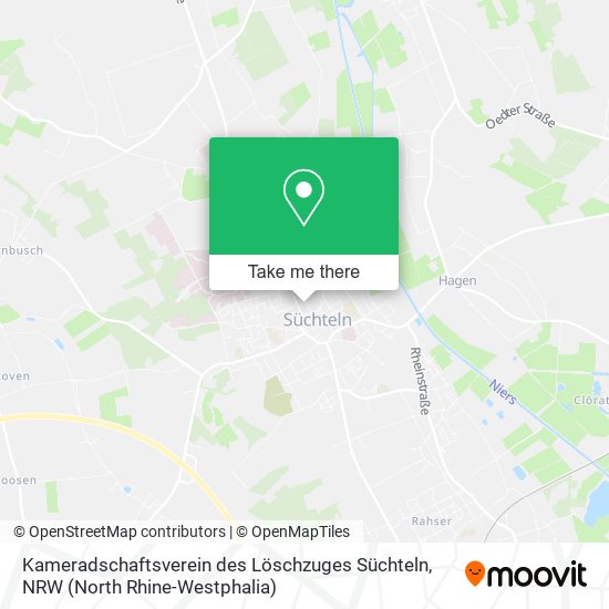 Kameradschaftsverein des Löschzuges Süchteln map