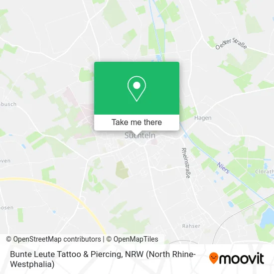 Bunte Leute Tattoo & Piercing map