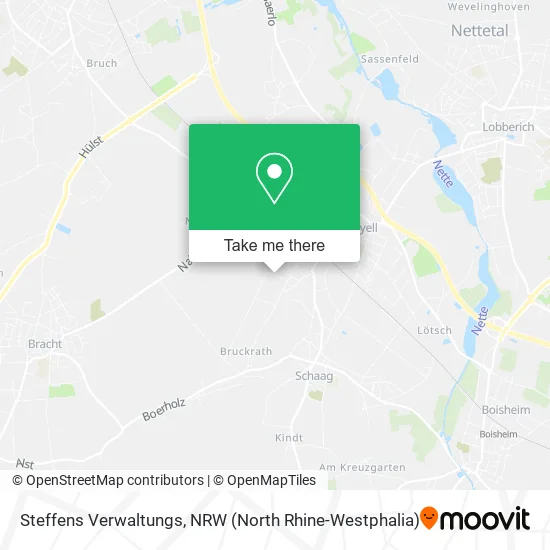 Карта Steffens Verwaltungs