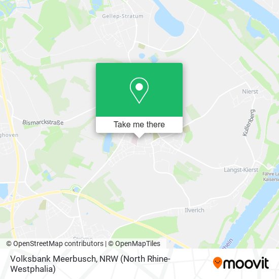 Volksbank Meerbusch map