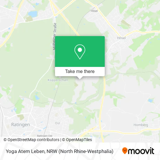 Карта Yoga Atem Leben