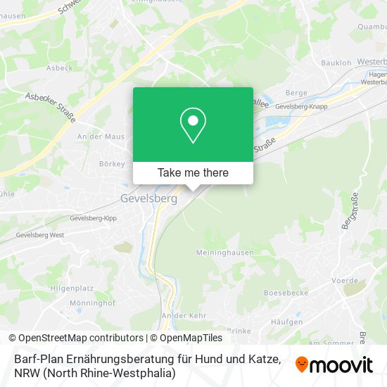 Barf-Plan Ernährungsberatung für Hund und Katze map