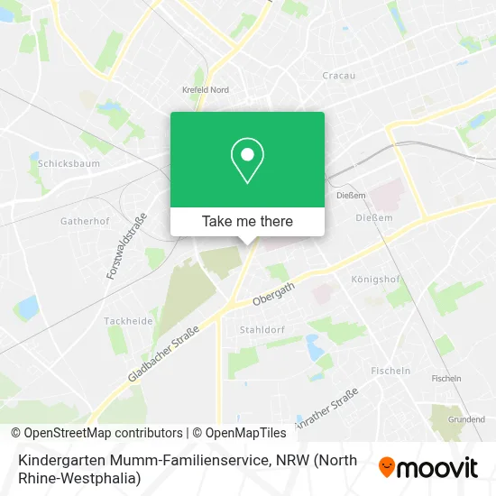 Kindergarten Mumm-Familienservice map