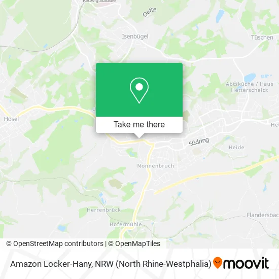 Карта Amazon Locker-Hany