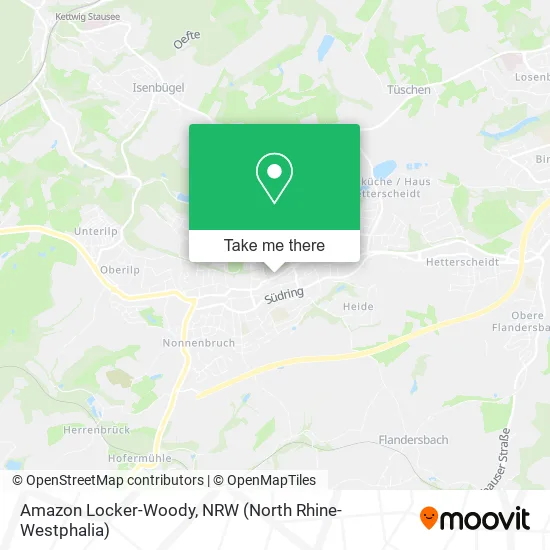 Карта Amazon Locker-Woody