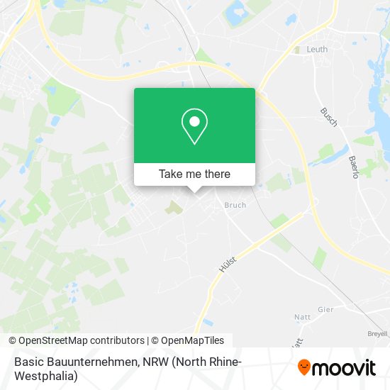 Basic Bauunternehmen map