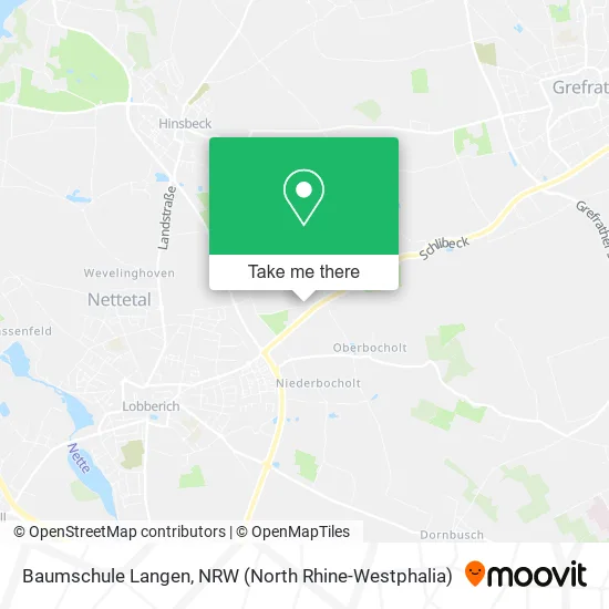 Карта Baumschule Langen