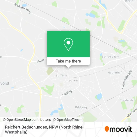 Карта Reichert Bedachungen