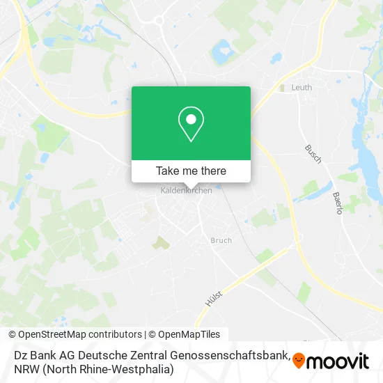 Карта Dz Bank AG Deutsche Zentral Genossenschaftsbank