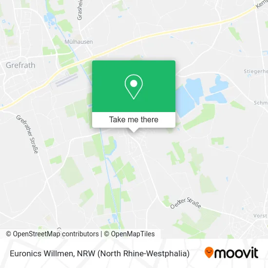 Euronics Willmen map