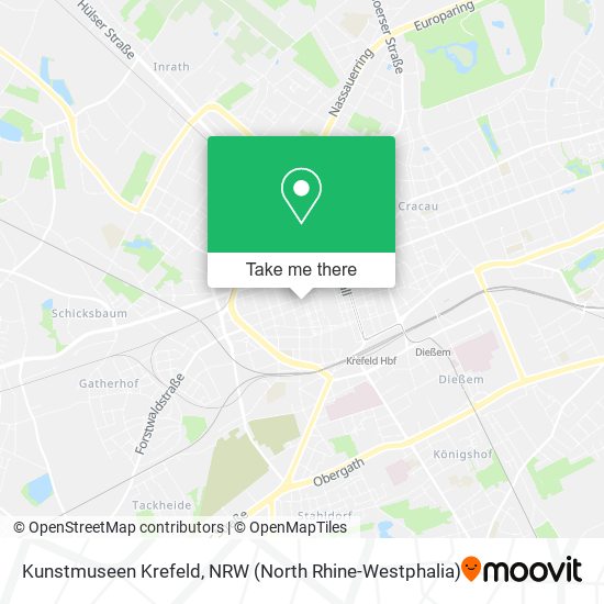 Kunstmuseen Krefeld map