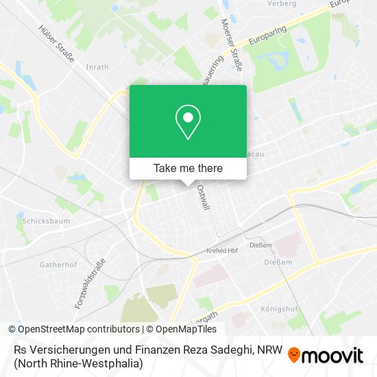 Rs Versicherungen und Finanzen Reza Sadeghi map