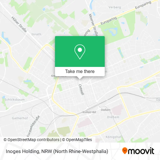Карта Inoges Holding