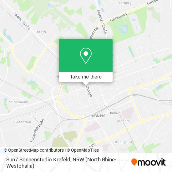 Sun7 Sonnenstudio Krefeld map