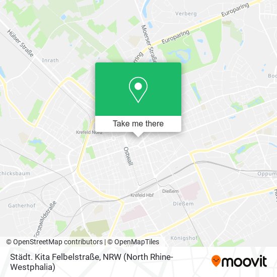 Städt. Kita Felbelstraße map