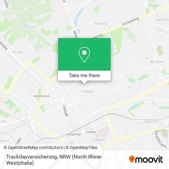 Карта Trackdayversicherung