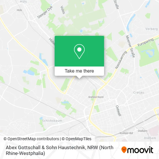 Карта Abex Gottschall & Sohn Haustechnik